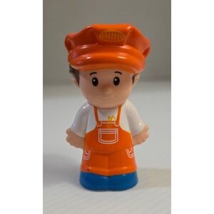 Fisher-Price Little People Choo Choo Zoo Train Conductor Figure CMP36 2014